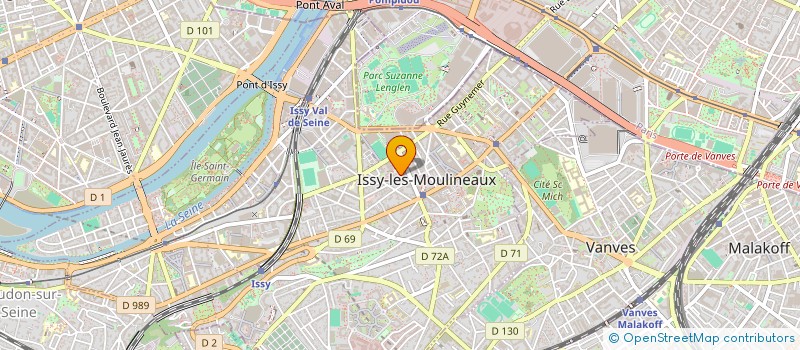localisation de l'entreprise MADAME ANA GARCIA TEIXEIRA à ISSY-LES-MOULINEAUX
