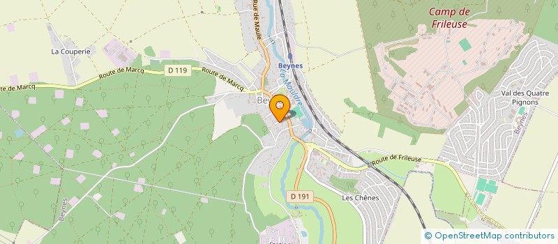 localisation de l'entreprise MADAME ANA GIRONDON  BEYNES