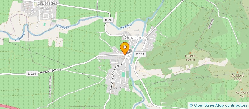 localisation de l'entreprise MADAME ANA GLORIA LAITA BALDA  ORNAISONS