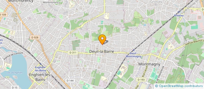 localisation de l'entreprise MADAME ANA GOMES à DEUIL-LA-BARRE