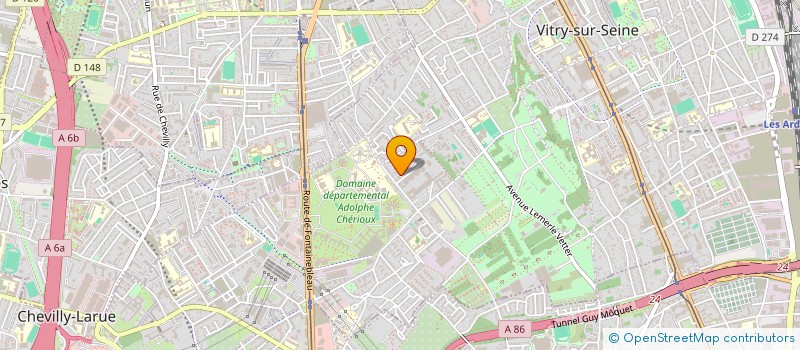 localisation de l'entreprise MADAME ANA GOMES DA SILVA à VITRY-SUR-SEINE
