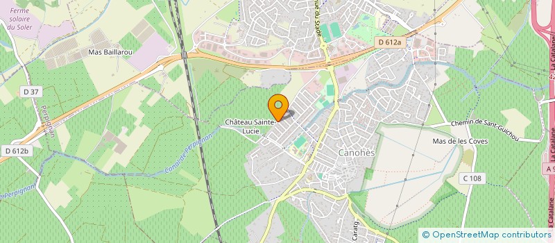 localisation de l'entreprise MADAME ANA GOMEZ  PERPIGNAN