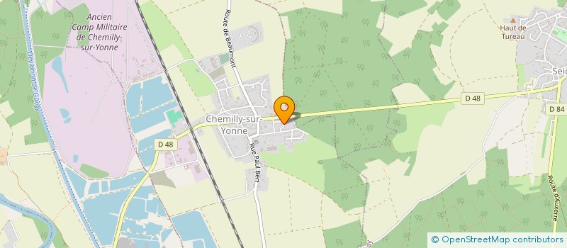 localisation de l'entreprise MADAME ANA GONCALVES  VERGIGNY