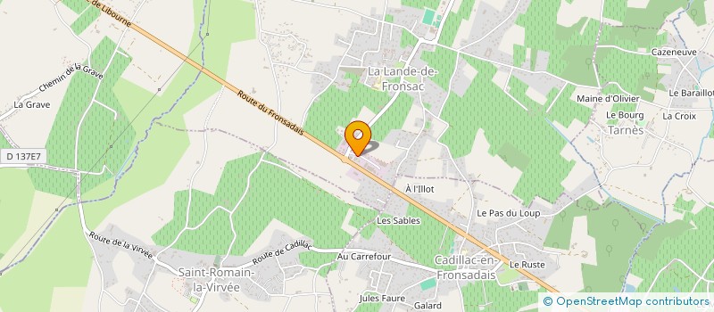 localisation de l'entreprise MADAME ANA GONCALVES DE CARVALHO à EGUZON-CHANTOME