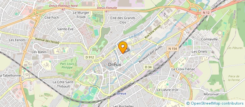 localisation de l'entreprise MADAME ANA GUEDES PEREIRA à DREUX