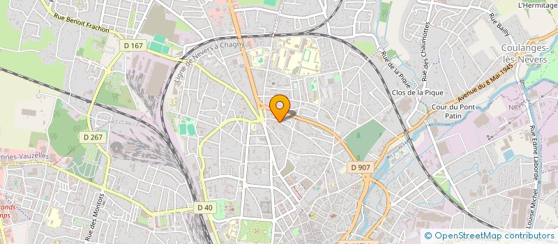 localisation de l'entreprise MADAME ANA HASANI à NEVERS