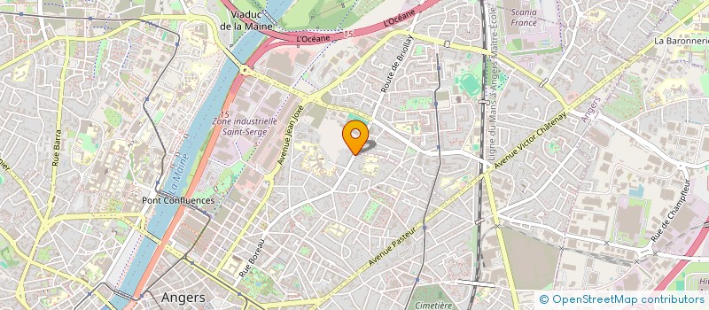 localisation de l'entreprise MADAME ANA HUMLJAK à ANGERS