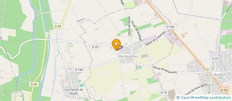 localisation de l'entreprise MADAME ANA IULIA LEAU  VERQUIERES