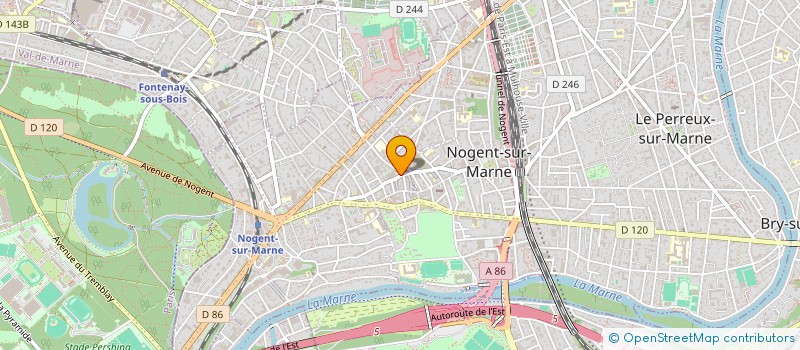 localisation de l'entreprise MADAME ANA JULIA SOARES SOUSA  NOGENT-SUR-MARNE