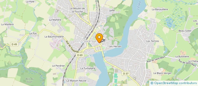 localisation de l'entreprise MADAME ANA LARA MARTI à SUCE-SUR-ERDRE
