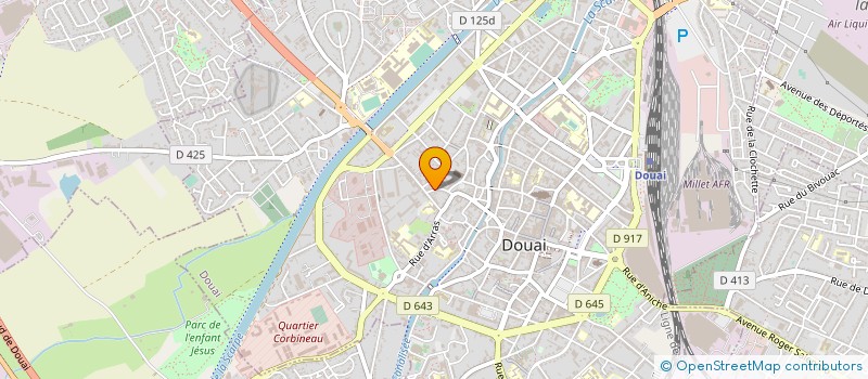 localisation de l'entreprise MADAME ANA LAURA PEREZ ROBLES  DOUAI