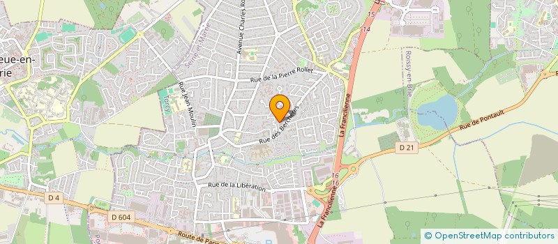 localisation de l'entreprise MADAME ANA LOPES DE AZEVEDO  PONTAULT-COMBAULT