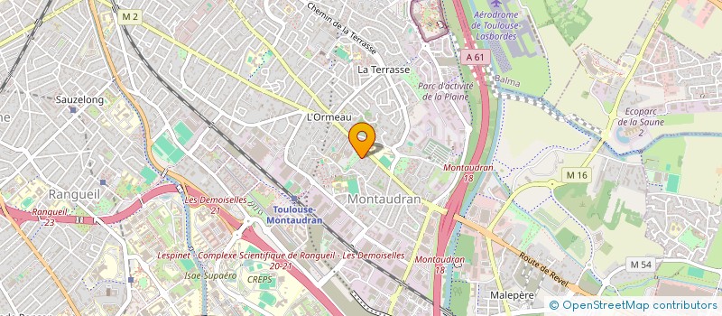 localisation de l'entreprise MADAME ANA LOPEZ SAN NICOLAS  TOULOUSE