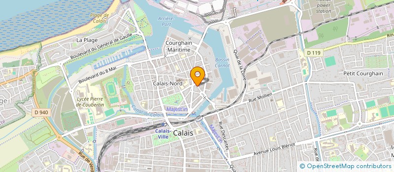 localisation de l'entreprise MADAME ANA LOURDES ONTIVEROS RODRIGUEZ  CALAIS