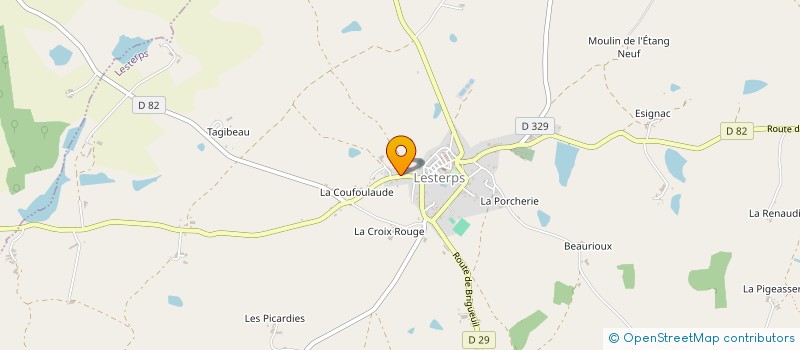localisation de l'entreprise MADAME ANA LUISA DE CAVILLA SCRUTTON à LESTERPS