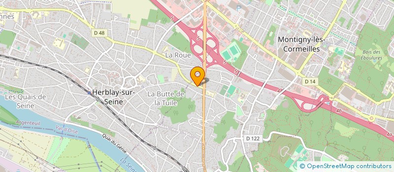 localisation de l'entreprise MADAME ANA LUISA FERNANDES MOURA MAGALHAES à MONTIGNY-LES-CORMEILLES