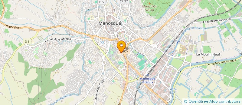 localisation de l'entreprise MADAME ANA LUIZA UNGUREANU à MANOSQUE