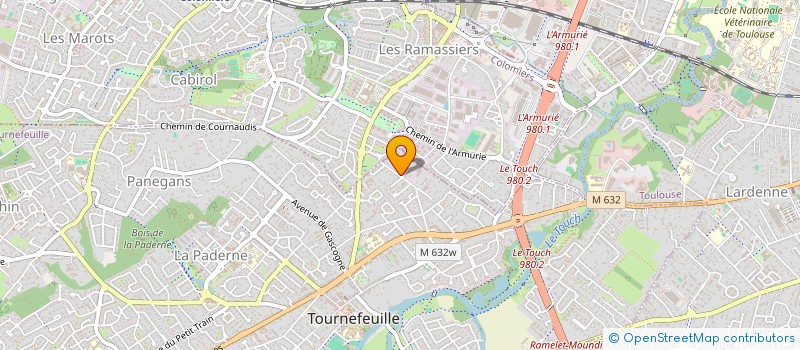 localisation de l'entreprise MADAME ANA-LUNA SURLAIVE  TOURNEFEUILLE