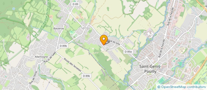 localisation de l'entreprise MADAME ANA MANUEL  SERGY