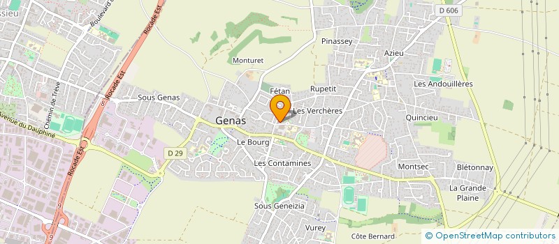 localisation de l'entreprise MADAME ANA MANUELITO ALVES CORDEIRO DE MORAIS  GENAS