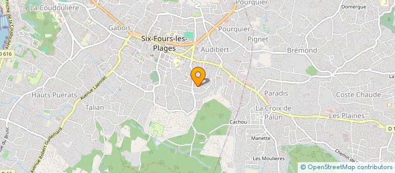 localisation de l'entreprise MADAME ANA MARCHAN à SIX-FOURS-LES-PLAGES