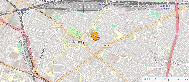 localisation de l'entreprise MADAME ANA MARCUS à DRANCY