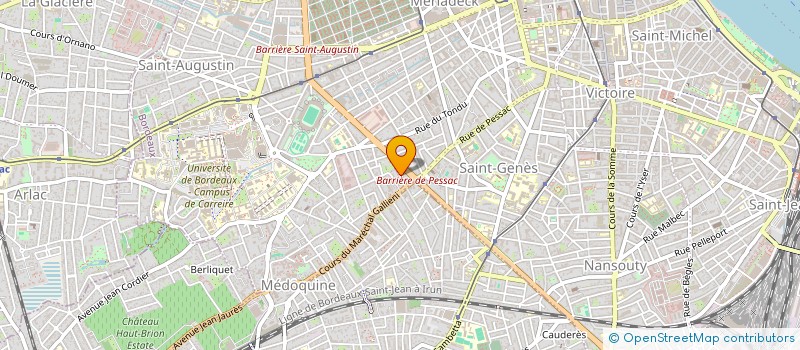 localisation de l'entreprise MADAME ANA-MARI OCHOA  BORDEAUX