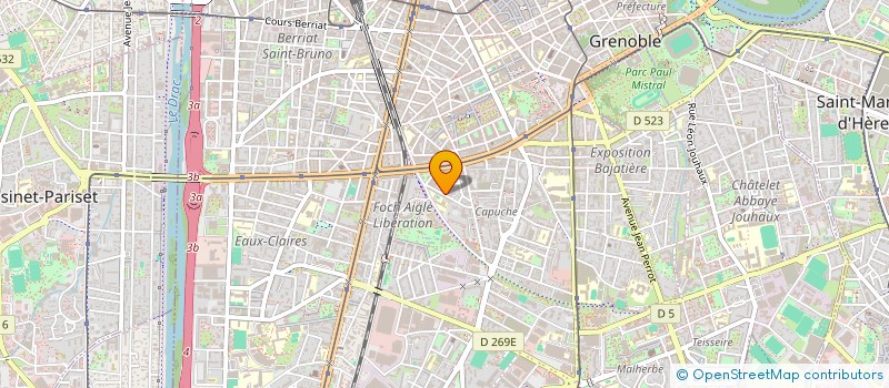 localisation de l'entreprise MADAME ANA MARIA BANU à GRENOBLE