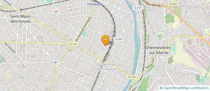 localisation de l'entreprise MADAME ANA MARIA BOLOCAN  SAINT-MAUR-DES-FOSSES