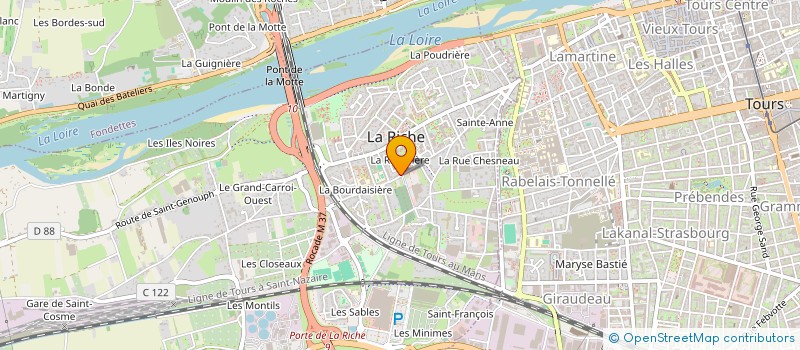 localisation de l'entreprise MADAME ANA MARIA DEE  LA RICHE