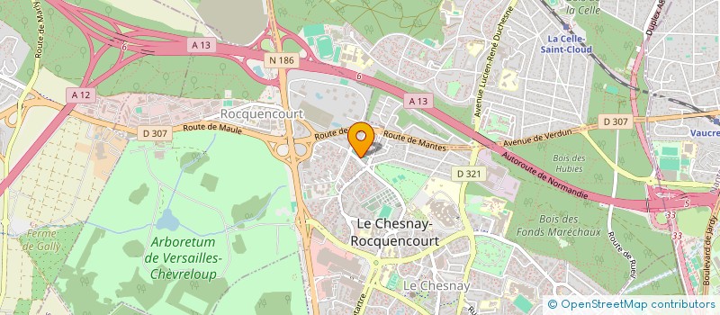 localisation de l'entreprise MADAME ANA-MARIA GROSU à LE CHESNAY-ROCQUENCOURT