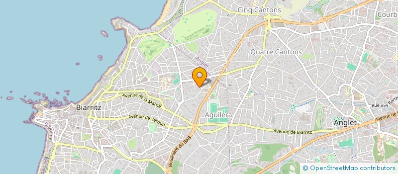 localisation de l'entreprise MADAME ANA MARIA GUEVARA PETCULESCU à BIARRITZ