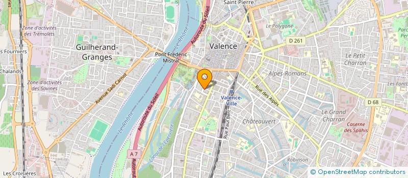 localisation de l'entreprise MADAME ANA MARIA HERNANDEZ ARDILA  VALENCE