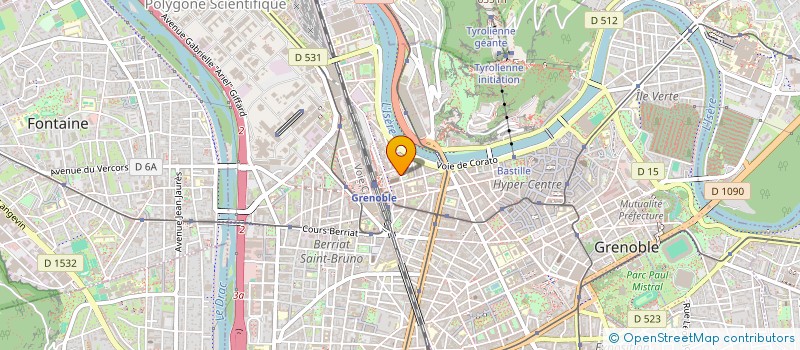 localisation de l'entreprise MADAME ANA MARIA HORTA à GRENOBLE