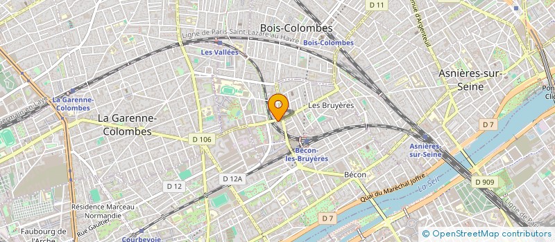 localisation de l'entreprise MADAME ANA-MARIA MARTIN à BOIS-COLOMBES
