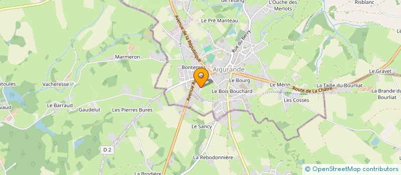 localisation de l'entreprise MADAME ANA-MARIA OPREA à AIGURANDE
