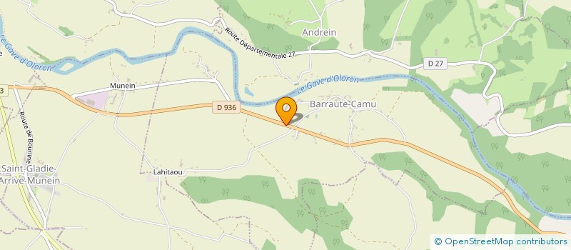 localisation de l'entreprise MADAME ANA MARIA RIBEIRO DA SILVA  BARRAUTE-CAMU