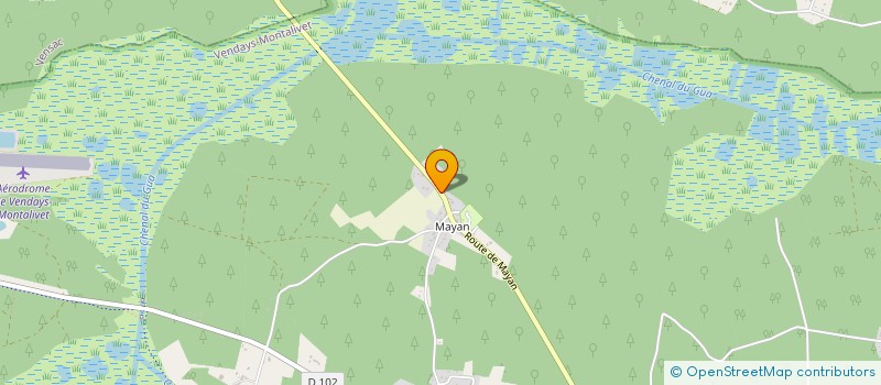 localisation de l'entreprise MADAME ANA MARISOL MUENANGO RAMOS  VENDAYS-MONTALIVET