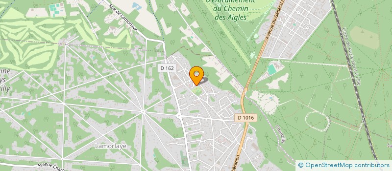 localisation de l'entreprise MADAME ANA MARTINEZ ESCOLANO  LAMORLAYE