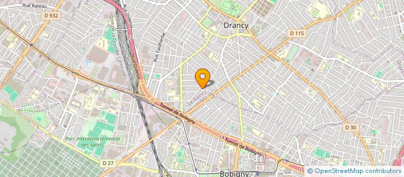 localisation de l'entreprise MADAME ANA MELNIC à DRANCY