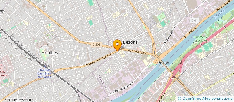 localisation de l'entreprise MADAME ANA MOREIRA BARBOSA à BEZONS