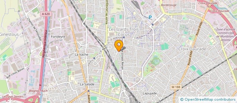 localisation de l'entreprise MADAME ANA MORENO CRUZ à TOULOUSE