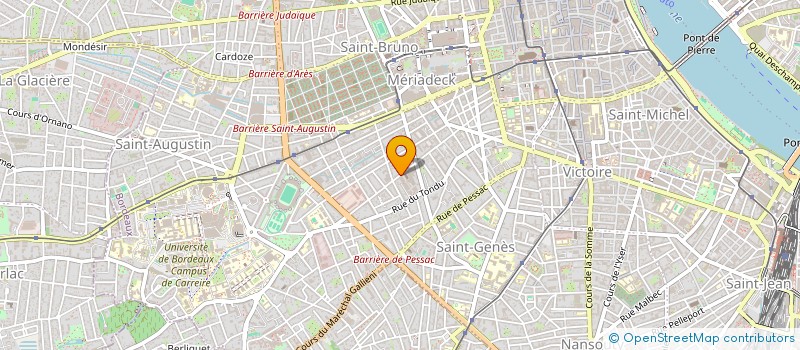 localisation de l'entreprise MADAME ANA MOUHICA  BORDEAUX