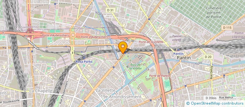 localisation de l'entreprise MADAME ANA MUNOZ TRUJILLO  PARIS