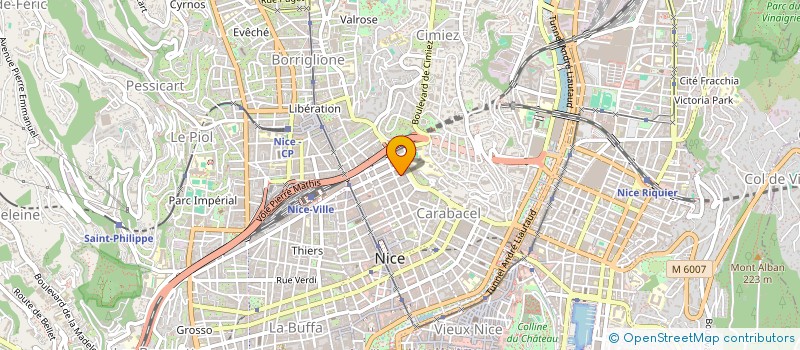 localisation de l'entreprise MADAME ANA OLIVEIRA BARROS  NICE