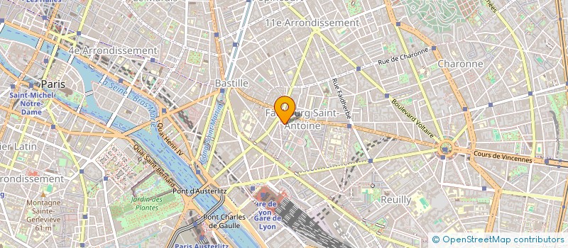 localisation de l'entreprise MADAME ANA OLIVEIRA LIMA  PARIS