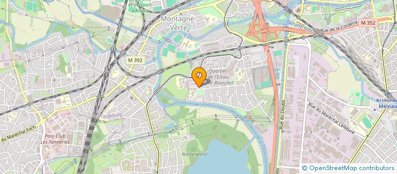 localisation de l'entreprise MADAME ANA OPREA à STRASBOURG