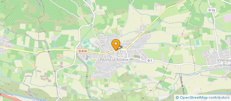 localisation de l'entreprise MADAME ANA PALOMINO  PEZILLA-LA-RIVIERE