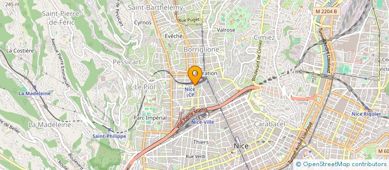 localisation de l'entreprise MADAME ANA PAREDES  NICE