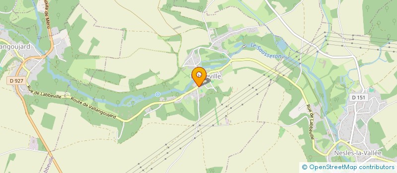 localisation de l'entreprise MADAME ANA PATRICIA FERREIRA VITORINO  LABBEVILLE